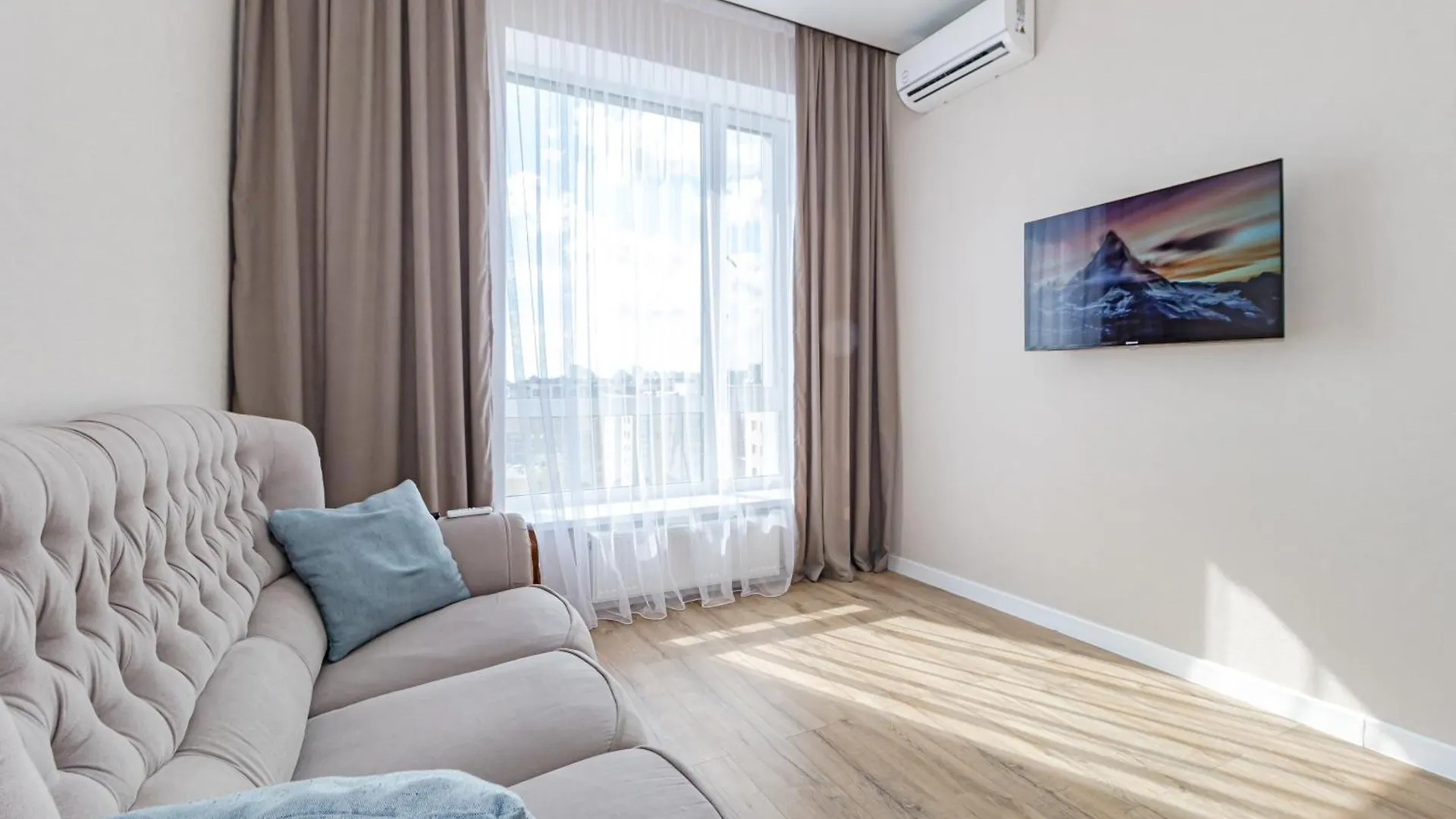 Apartment Новая Светлая 1Комн Квартира Жк Zaman Рн Триумфальной Арки Мангилик Ел Nur-Sultan